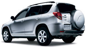 The 2007 Toyota RAV4. - Rent Car Rwanda