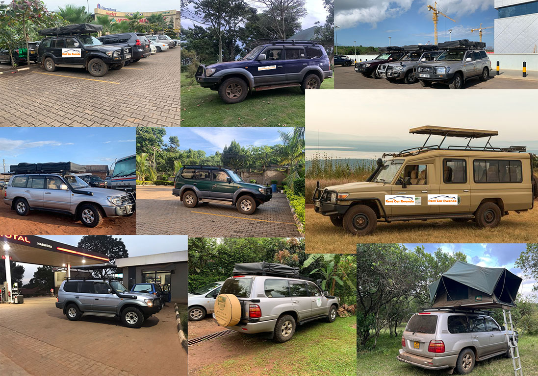 PRADOES TO GO TO UGANDA - Rent Car Rwanda